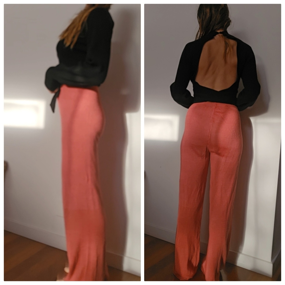 Nwt reformation Osteria Cashmere Open Back Sweater s - Picture 5 of 9